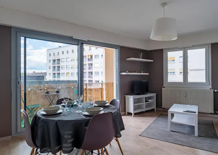 Le Saint Aloïse - Balcon, Vue à 10min Du Centre Strasburgo